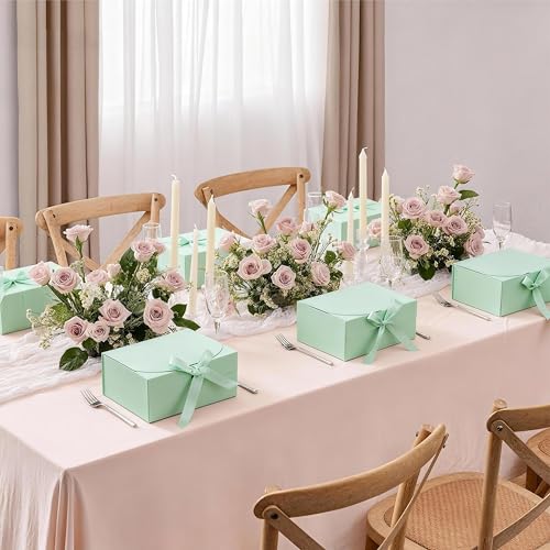Bridesmaid Proposal Gift Set - Will You Be My Bridesmaid Green Set of 2