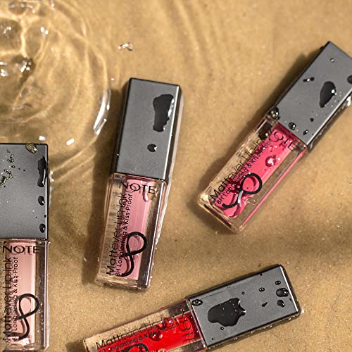 NOTE Mattever Lip-Ink - Matte Lipstick for Women - Liquid Lipstick Long Lasting 8-Hour Wear - Transfer-Resistant Lip Makeup - 02-0.15 oz