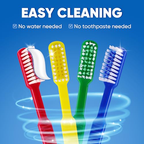 150 Pack Prepastel Disposable Toothbrushes with Toothpaste - Bulk Individually Wrapped