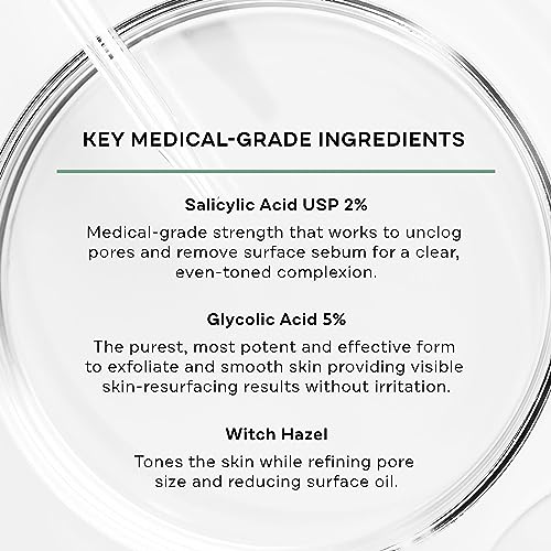 Gly-Sal Clarifying Acne Pads 5% Glycolic Acid & 2% Salicylic Acid - 60 Count