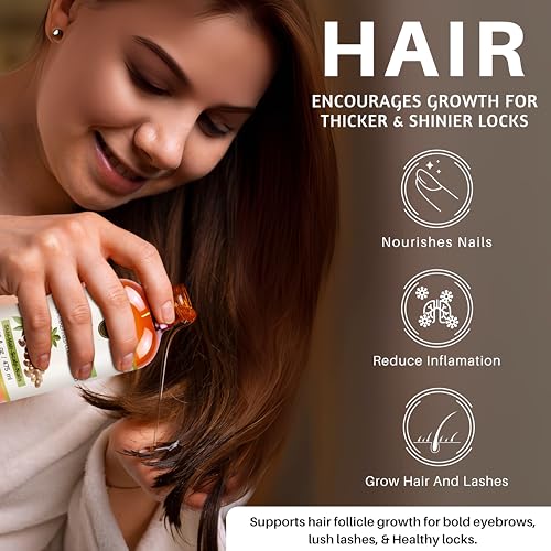 Organic Castor Oil for Hair & Skin - 16oz Moisturizer & Growth Serum