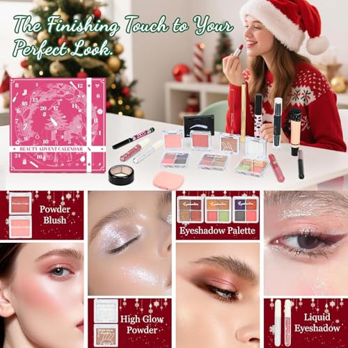 Obmyllax Hot Pink Makeup Advent Calendar 2025 — 24 Beauty Surprise Gifts