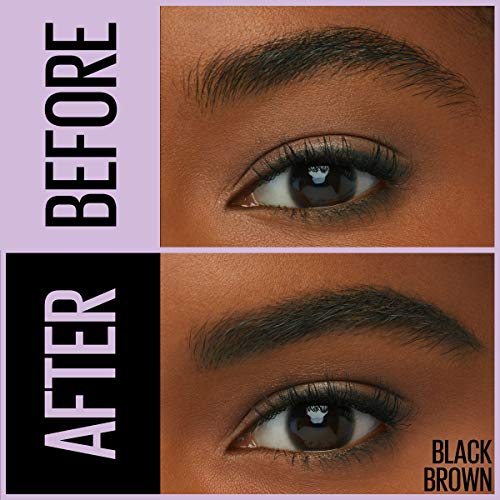 Maybelline Express Brow 2-in-1 Pencil & Powder, Black Brown, Pack of 2 - Full Brows