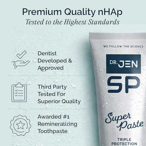 Nano Hydroxyapatite Toothpaste with Fluoride & Cool Mint - Vegan Oral Care