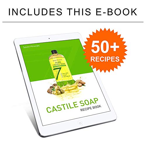 Seven Minerals Sweet Orange Castile Soap & Lemon Castile Soap (33.8 fl oz)