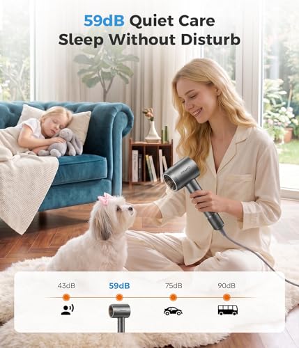 Gary Hair Dryer for Women - High-Speed Ionic & Low Noise Blow Dryer