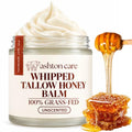 Whipped Beef Tallow and Honey Face Balm - Unscented, 4oz for Sensitive Skin