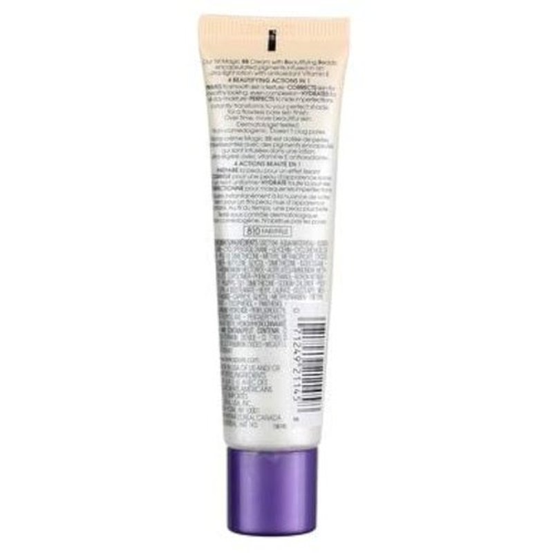 L'Oréal Paris Makeup Magic Skin Beautifier BB Cream Tinted Moisturizer, Fair, 1 fl oz, 1 Count