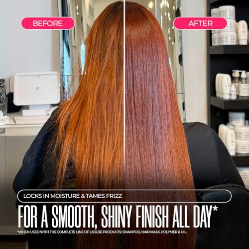 Lissoie Weightless Shine Hair Serum Oil with Squalane & Argan - 1 fl oz