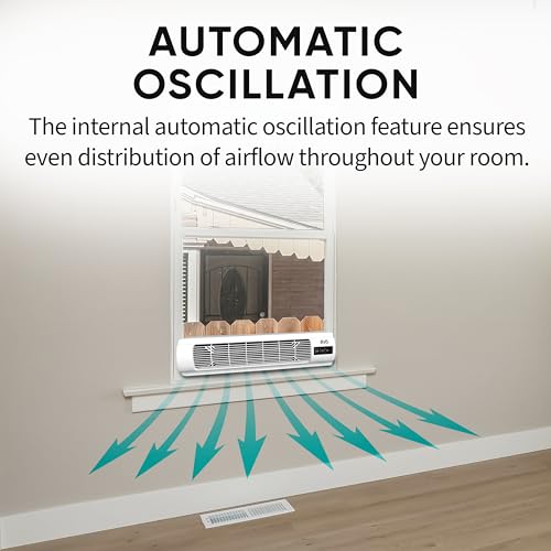 EVO Window Fan Air Circulator with Remote | Multi-Directional & Adjustable Speed
