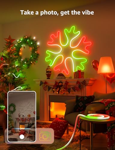 Lepro N1 AI Smart RGB Rope Light 32.8ft with IC, Wi-Fi & Bluetooth