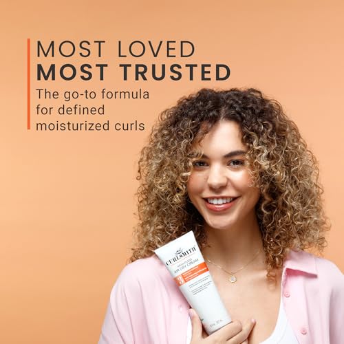CURLSMITH Weightless Air Dry Cream for Curly Hair 16 oz Leave-In Conditioner