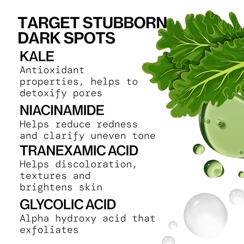 Pacifica Dark Spot Dissolving Micropatches ? Microneedling Dots w/ Niacinamide 12-PACK Tranexamic Acid & Kale to Fade Post-Acne Marks and Age Spots, Brightening Patch Treatment, Clean Vegan Skincare?
