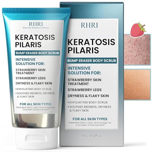 KP Bump Eraser Body Scrub with 10% AHA - Keratosis Pilaris Treatment - KP Scrub