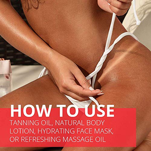 COCOSOLIS CITRO Tanning accelerator - organic tanning oil with vitamin E & citrus scent for a quick, intensive tan - tanning enhancer for a rich chocolate tan - nourishing body lotion