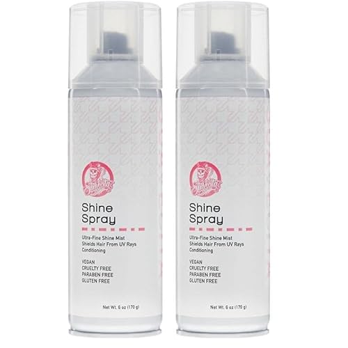 Suavecita Shine Spray. Cruelty-Free and Vegan Hydrating Finishing Shine Mist for Women with Dry, Fine, Thick or Frizzy Hair (6 ounce) (Pack of 2)