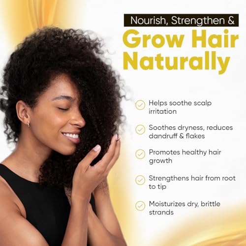 Kisii Jamaican Black Castor Oil 4 oz - Pure Hair & Skin Nourishing Oil with Dropper