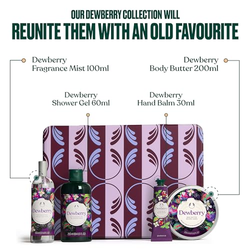 The Body Shop Dewberry 4-Piece Gift Set – Bath & Body Collection
