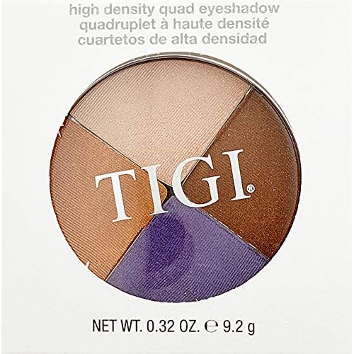 TIGI Cosmetics High Density Quad Eyeshadow, Posh, 0.32 Ounce
