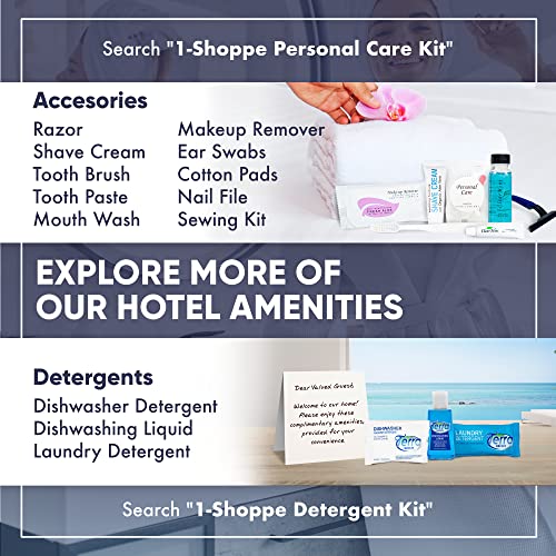 Luxury Hotel Toiletries Set - 80-Piece Spa-Quality Guest Amenities