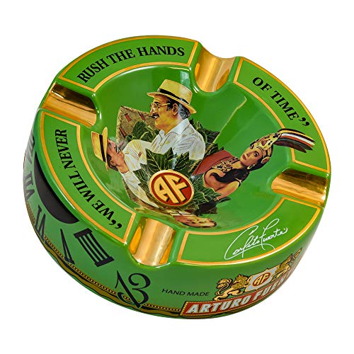 Arturo Fuente Hands of Time Ceramic Ashtray - Green, Limited Edition