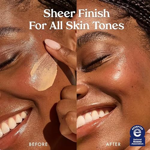 Mineral Sunscreen SPF 50 with Vitamin C & Niacinamide - Sheer Finish, 1.7 oz, No Color, Reef-Safe