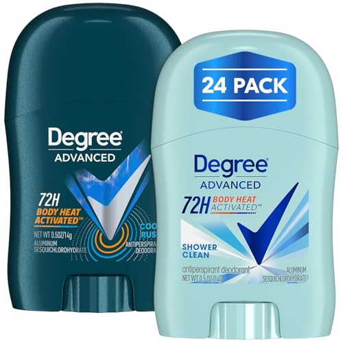 Degree Travel-Size Antiperspirant Deodorant 24-Pack 0.5 oz sticks
