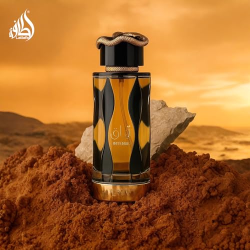 Lattafa Teriaq Intense Unisex Eau de Parfum 3.4oz Long-Lasting Oriental Fragrance