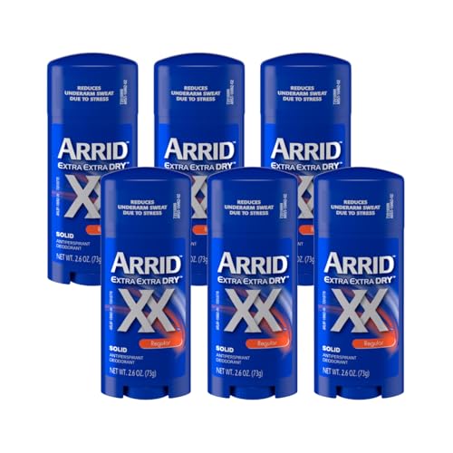 Extra Extra Dry Solid Antiperspirant Deodorant for Underarm Odor & Wetness Protection