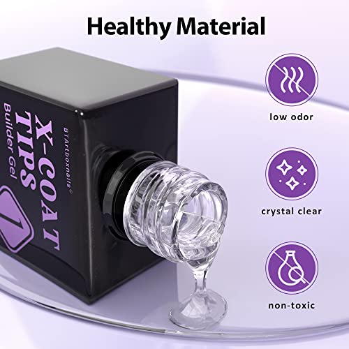 btartboxnails Nail Tips Builder Gel Set