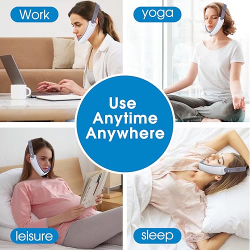 V Face Double Chin Reduction Device with Remote Control for Women