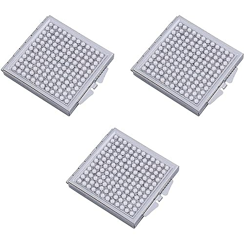 Stephanie Imports Set of 3 Double Sided Magnifying Square Compact Mirrors with Rhinestones (Clear)