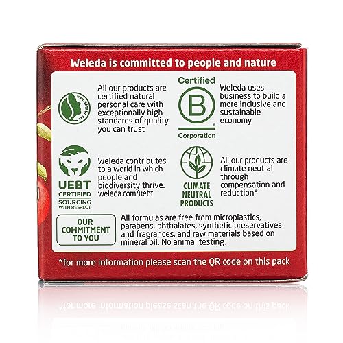 Weleda Pomegranate Face Care Plumping Day Cream - 1.3 Fl Oz - Vegan Moisturizer with Maca Root Peptides - Variation of THIS listing