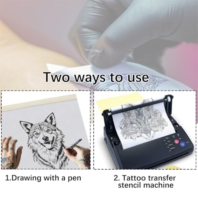 20Pcs Tattoo Practice Skin 3MM with Transfer Paper Kit- Gakonp 5pcs Fake Practice Skin 15pcs Tracing Paper 3mm Thick Tattoo Fake Skins Kit