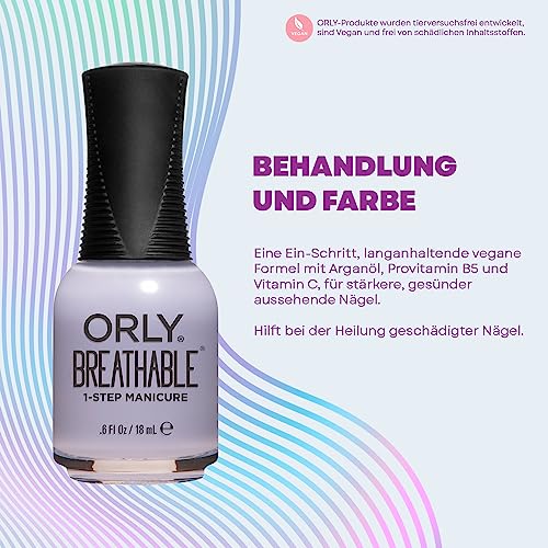 ORLY Breathable Lacquer - Treatment+Color - Patience and Peace - 18 ml/0.6 oz