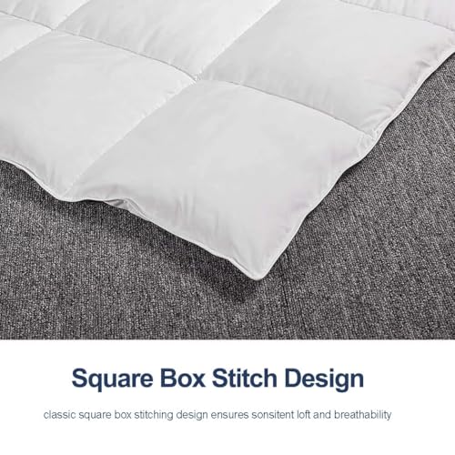 Super King Duvet Insert 120x120 400GSM Microfiber Comforter White ACCURATEX