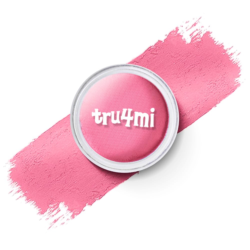-Water Activated Eyeliner -Wet Liner Makeup - Smudge Proof Face Body Paint - Skin Safe & Child Friendly - “TruLuv” Red -10g/container