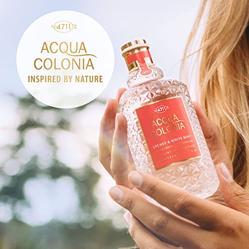 4711 Acqua Colonia Lychee White Mint Unisex Fragrance 1.7 oz EDC Spray