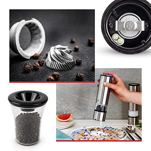Electric Pepper Mill - Peugeot Elis Sense u'Select 8 Inch Stainless Steel
