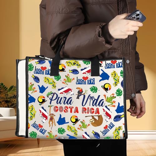 G2TUP Costa Rica Makeup Bag Costa Rica Travel Gifts Costa Rica Gifts Costa Rica Vacation Zipper Bag (Costa Rica TG2)