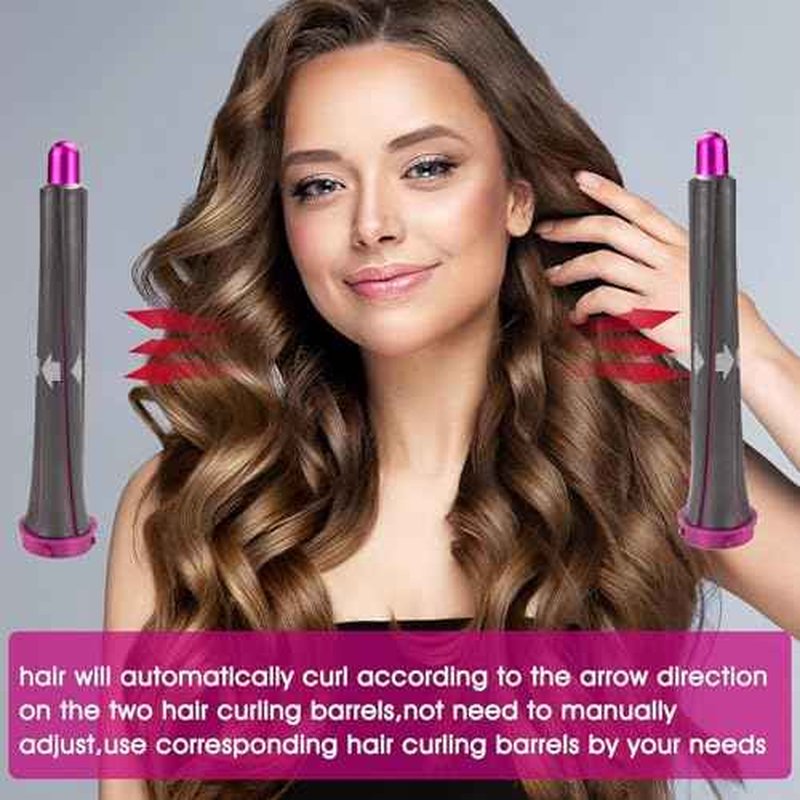 1 Pair 20mm/0.78 inch Long Curling Barrels Attachment for Dyson Airwrap Styler, Hair Curl Barrels Attachment Parts