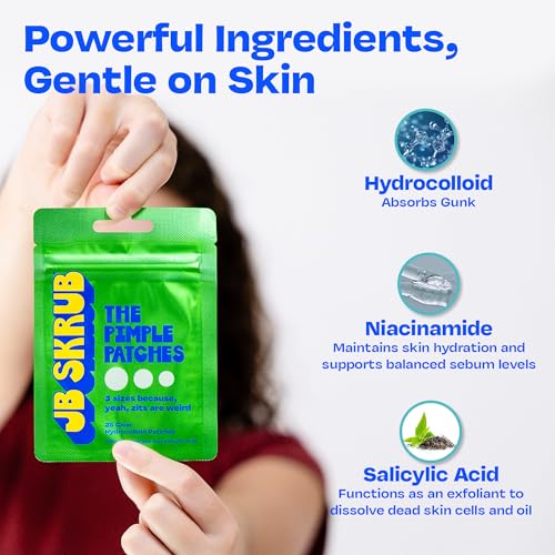 Salicylic Acid Pimple Patches 75ct Pack of 3 - Hydrocolloid Acne Dots for Face