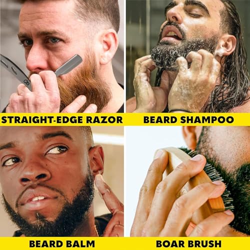 Beard Trimmer & Grooming Kit - Electric Hair & Mustache Trimmer with Accessories - Variation of THIS Listing