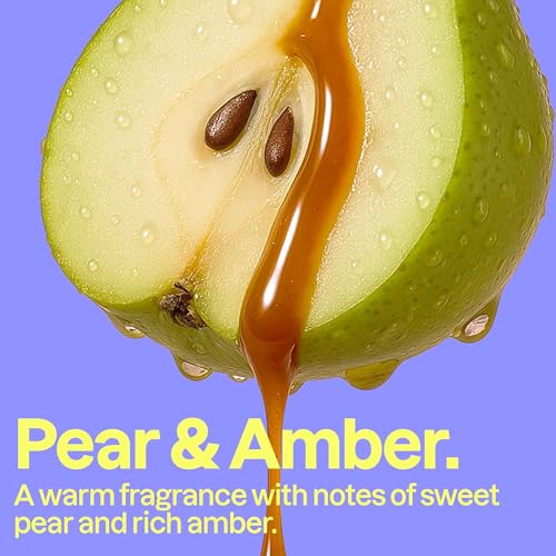 Hand Soap Refill Pear & Amber - 67.6 oz (Pack of 1) | Natural, Vegan, Clean Ingredients