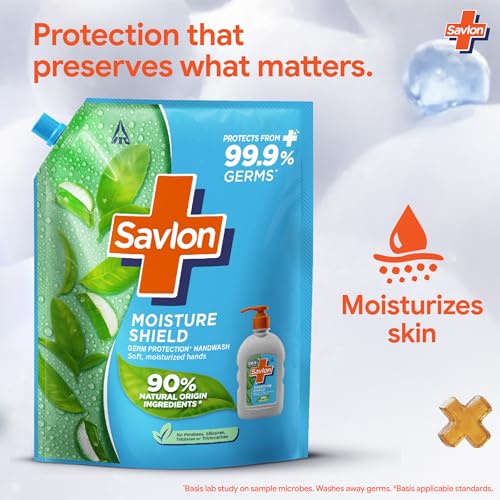 Moisture Shield Germ Protection Liquid Handwash Refill 1500ml - Soft, Fragrant, Natural Ingredients