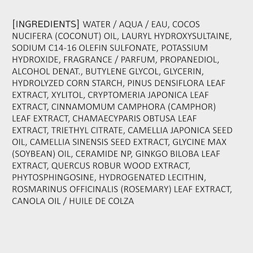 LONGTAKE Sandalwood Intensive Body Wash 10.1 fl oz – Hydrating, Barrier-Strengthening