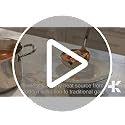 24 Quart Stainless Steel Stockpot with Tempered Glass Lid - Durable, Impact-Bonded Base