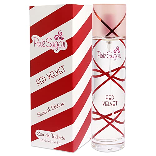 Pink Sugar Red Velvet Body Mist for Women - Long-Lasting Fruity Floral Scent 8 Fl Oz