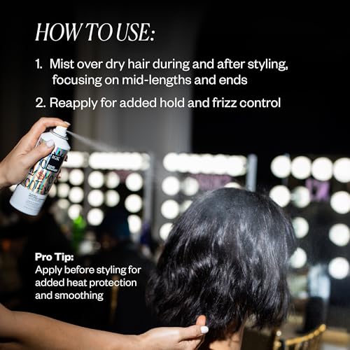 IGK Good Behavior Flexible Hairspray with Frizz Control & Shine, Medium Hold
