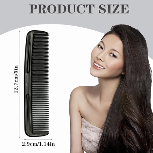 200 Pack Black Hair Combs - Portable Pocket Comb for Styling & Grooming - Variation of THIS listing